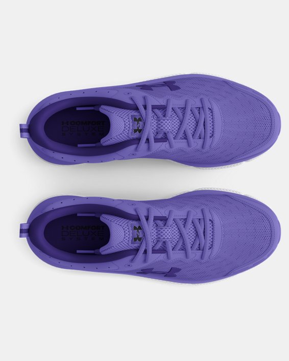 Women's UA Charged Assert 10 Running Shoes in Purple image number 2
